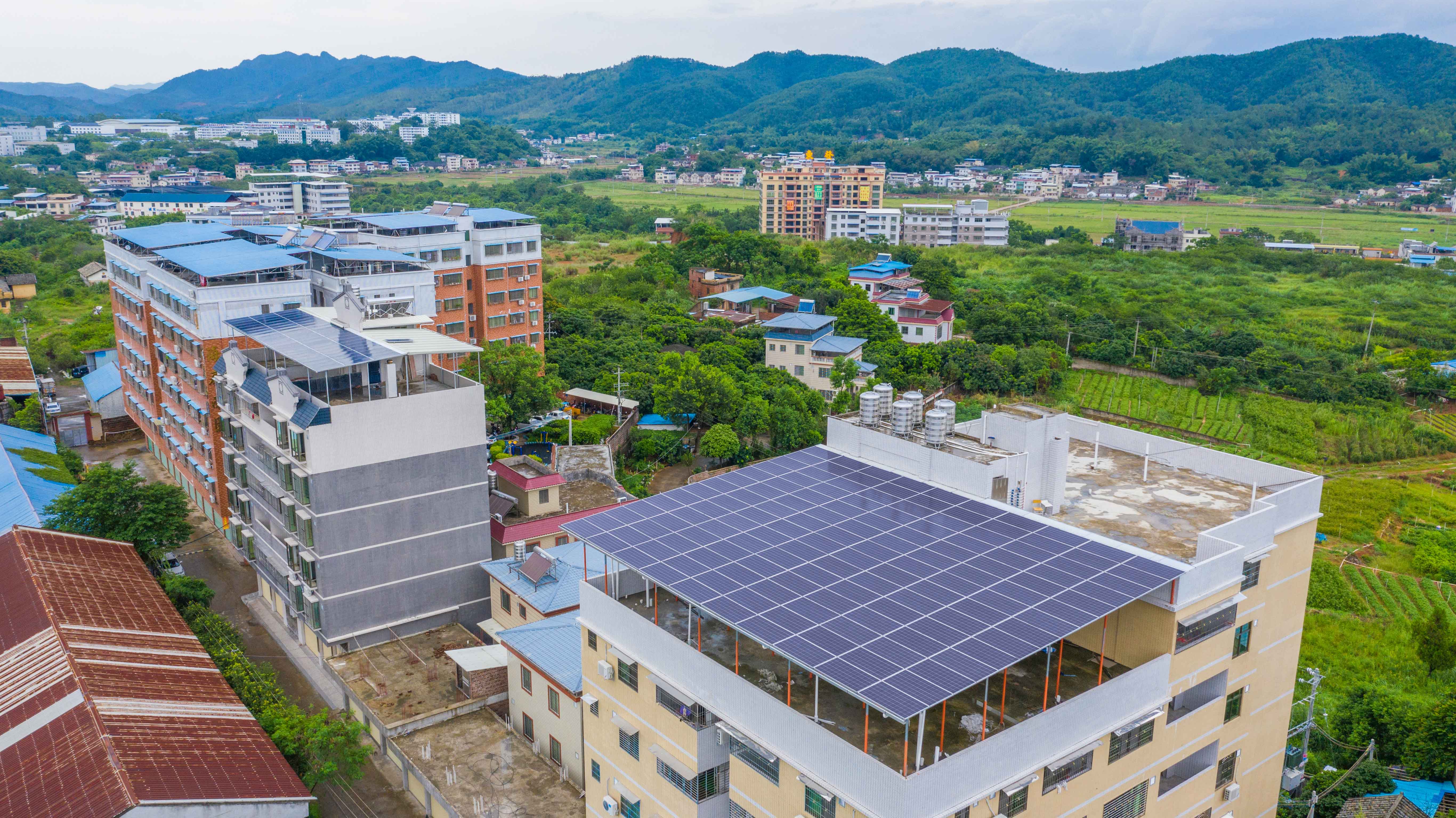 梅县区南口镇私人楼顶光伏项目 - 广东尧圣太阳能科技有限公司